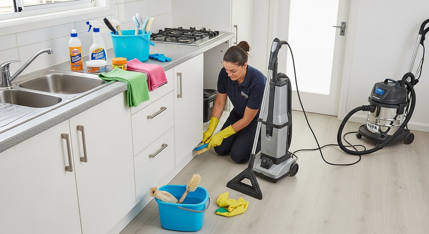 Bond clean team working