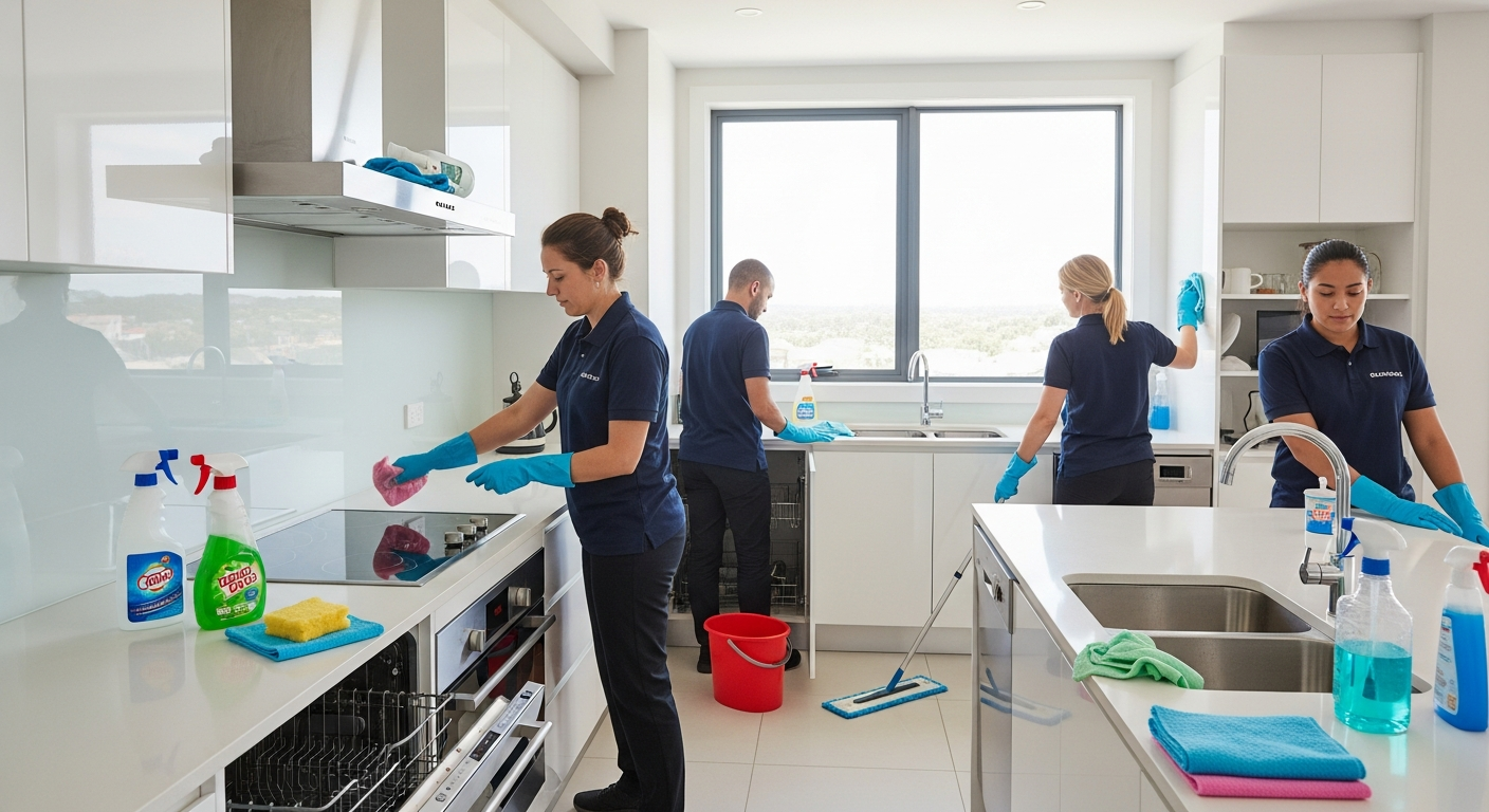 End of lease kitchen clean