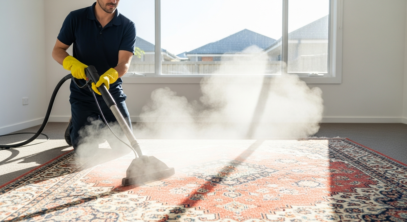 Carpet steam cleaning