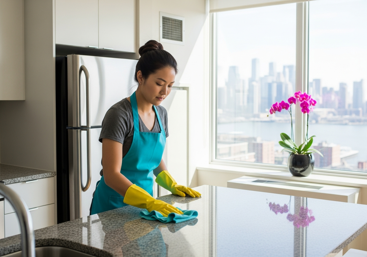 End of lease kitchen clean
