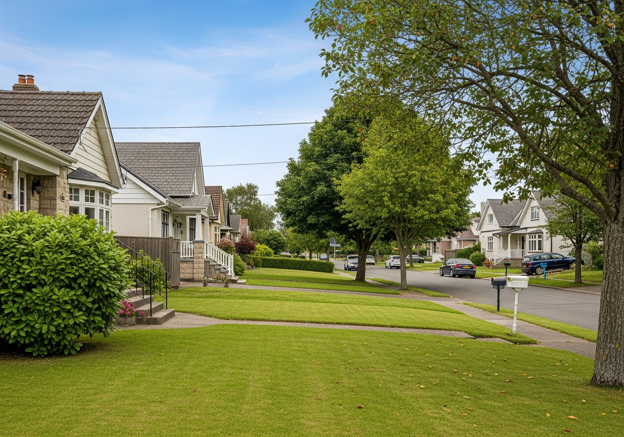 Gladstone Park residential street