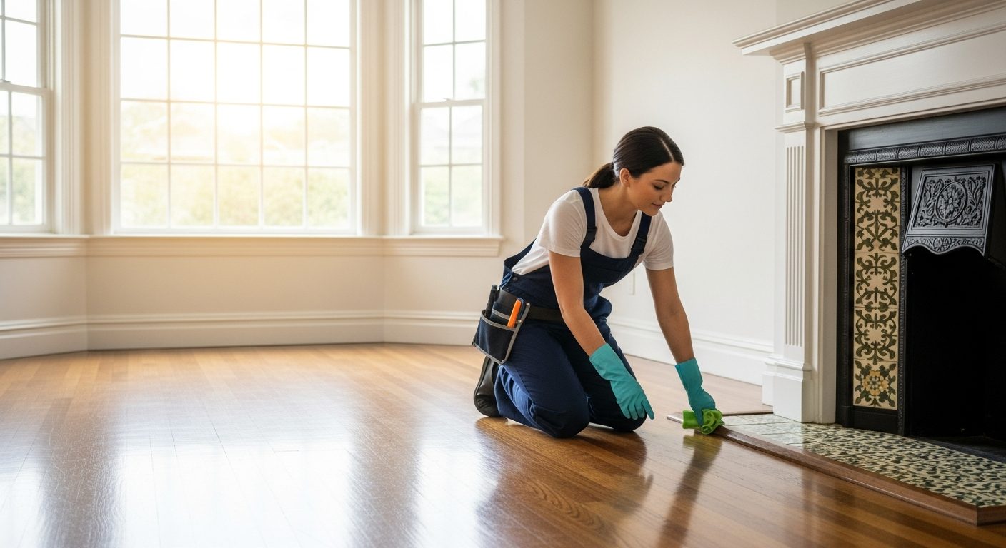 Final inspection ready living room