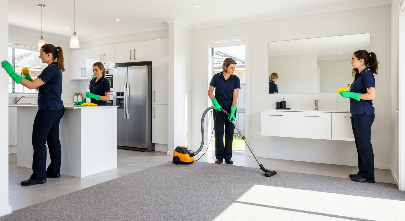 End of lease cleaning team