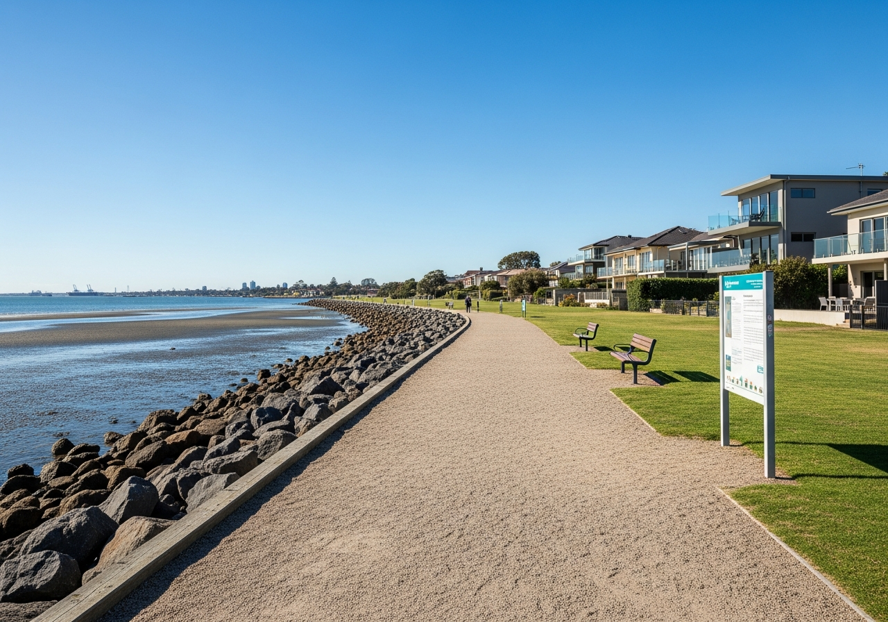 Seabrook coastal neighbourhood