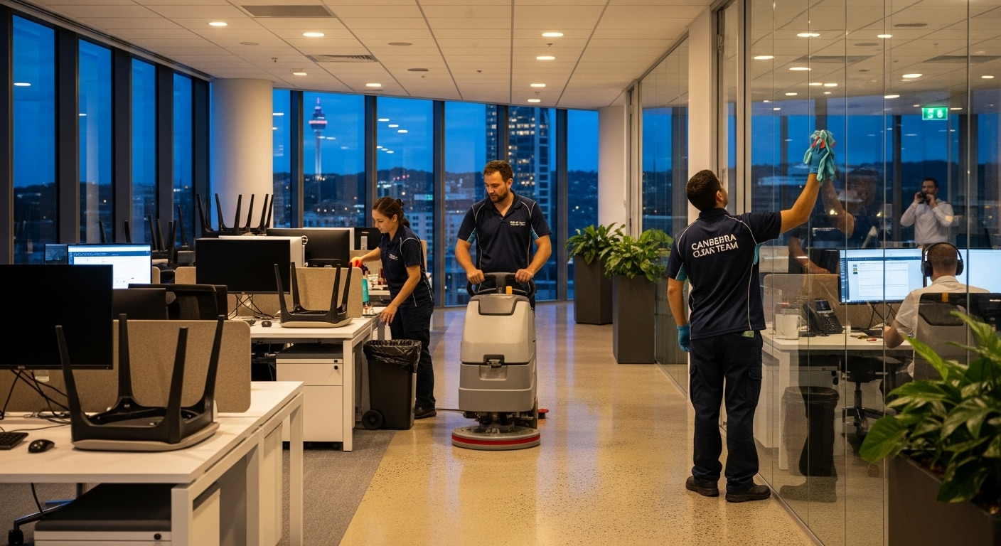After-hours office cleaning Canberra