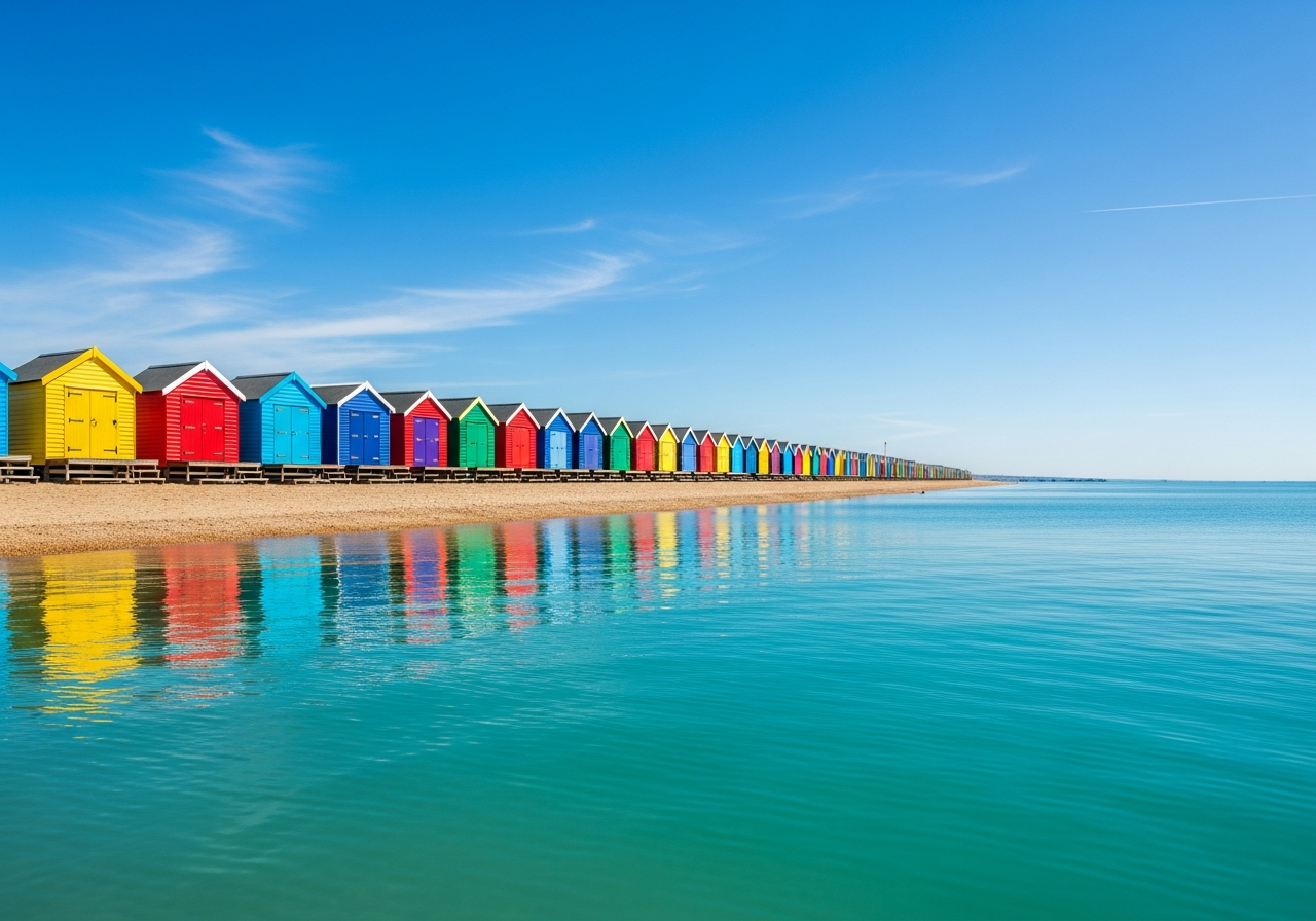 Brighton bathing boxes