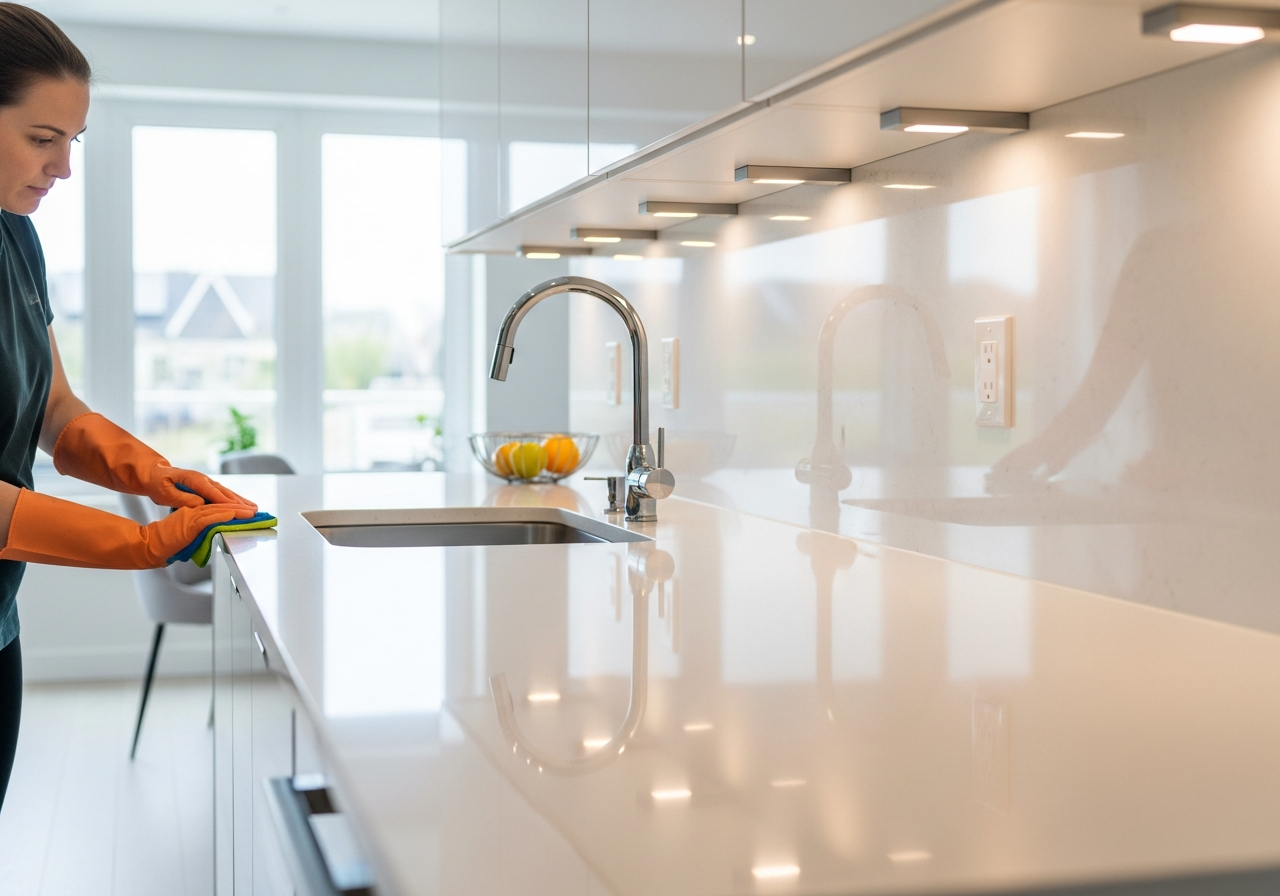 End of lease cleaning Werribee kitchen polish