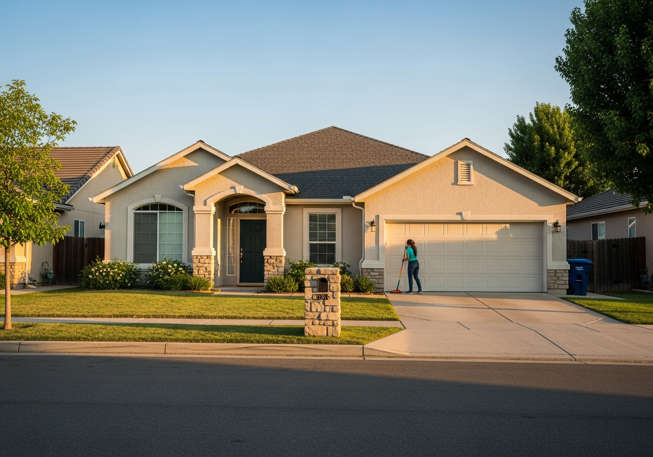 End of lease clean in Ferndale street