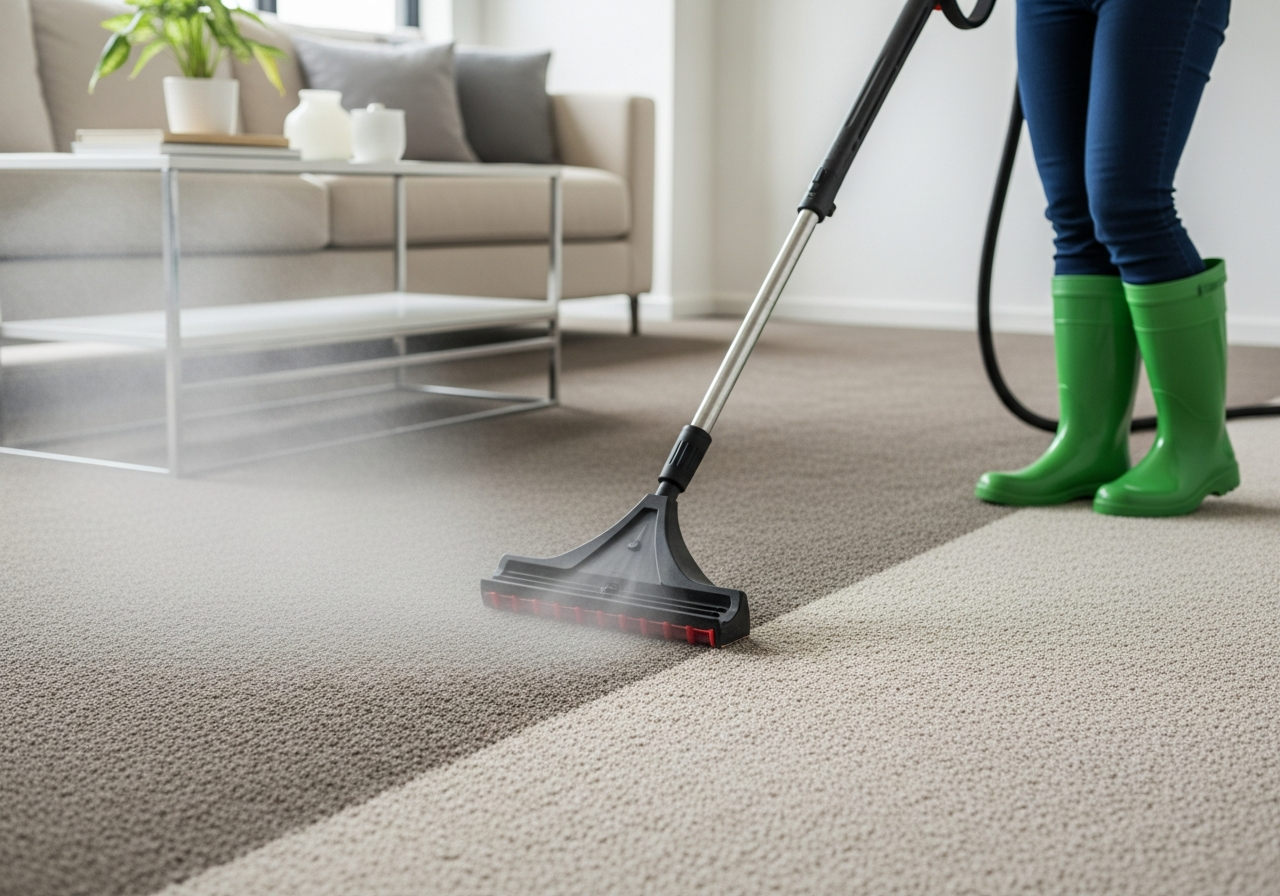 Carpet steam cleaning for bond return