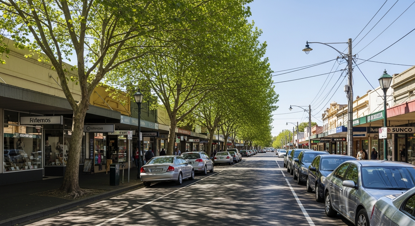 Thomastown streetscape