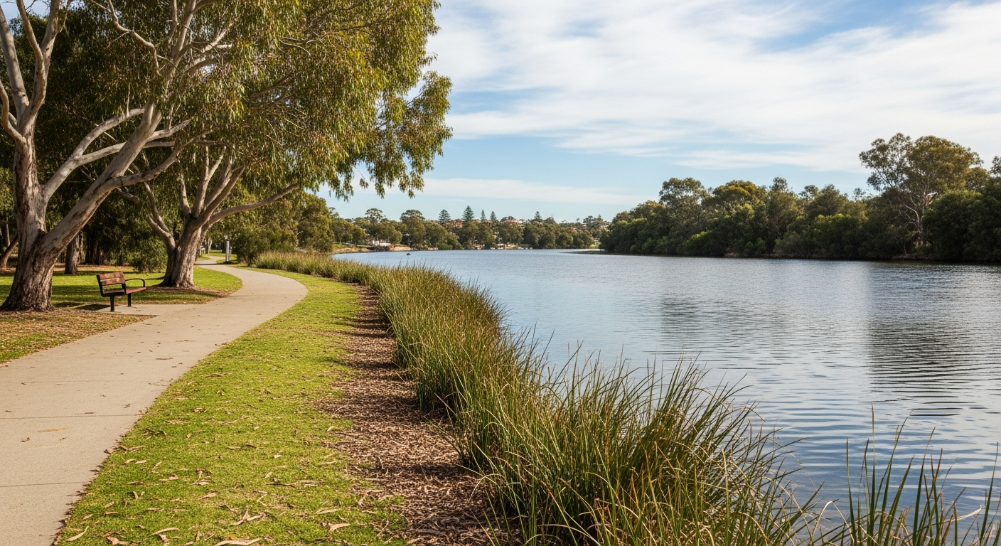 Alfred Cove riverside reserve