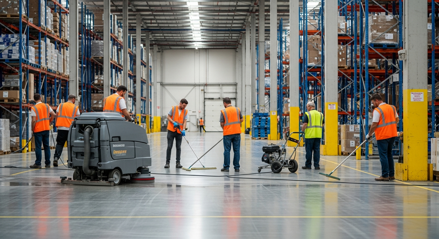 Warehouse cleaners Smithfield