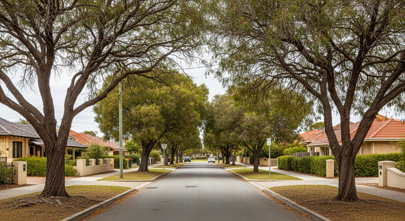Koongamia streetscape