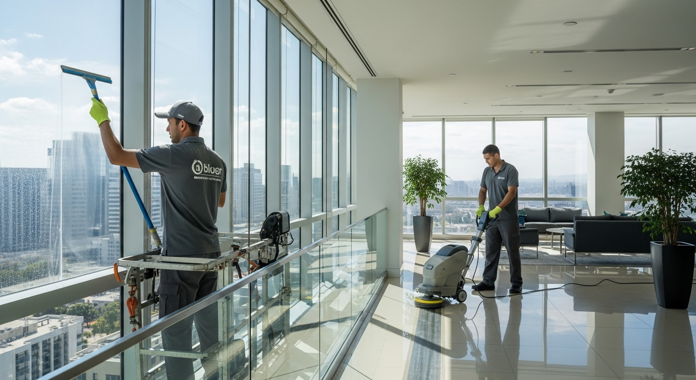 Cleaners at Bayview office