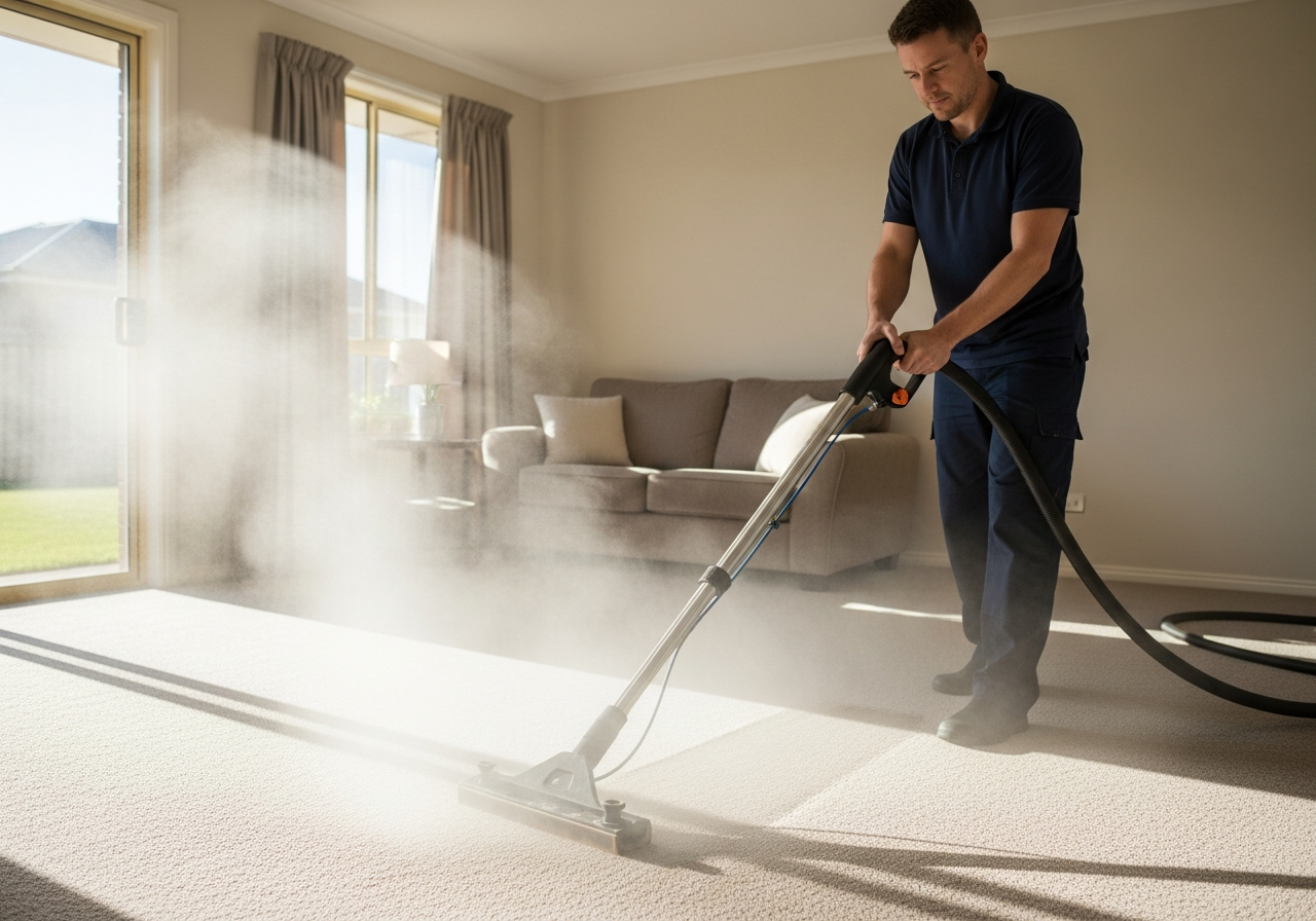 Carpet steam cleaning for bond cleaning