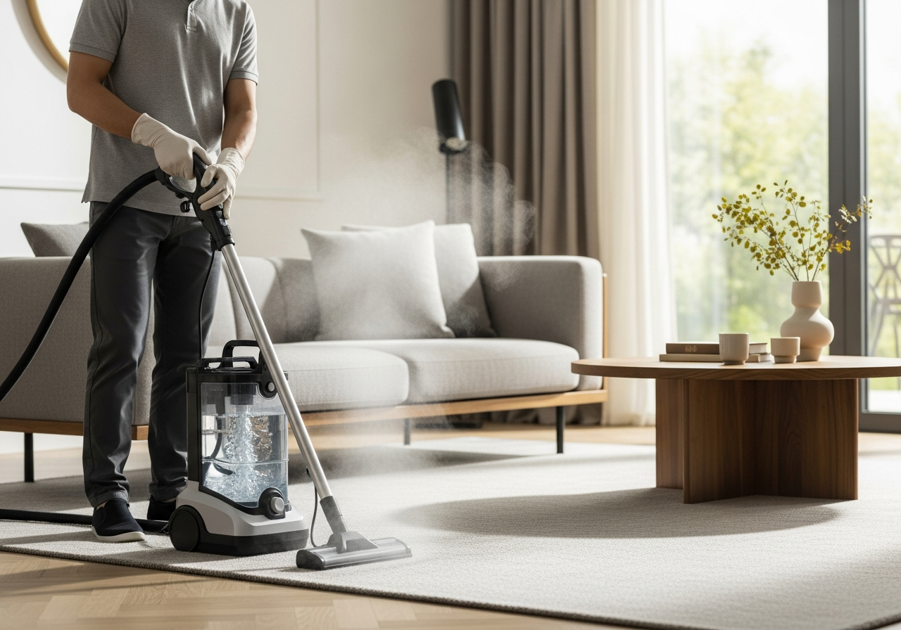 Carpet steam clean