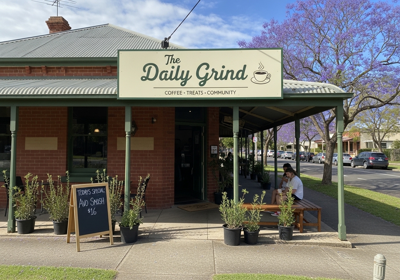 Airds local business exterior